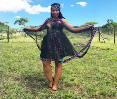 Actress Phindile Gwala Marries Congolese Beau